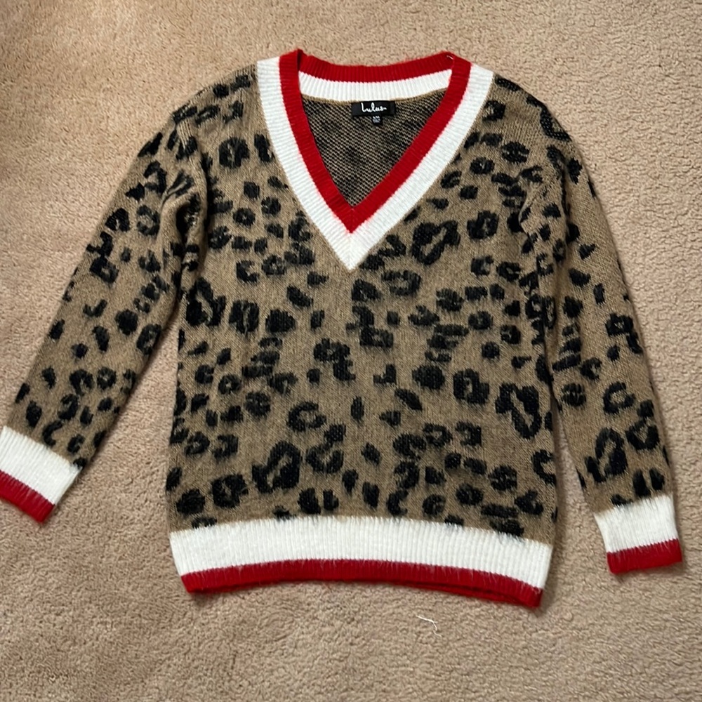 Cheetah sweater